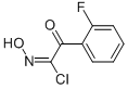 Benzeneethanimidoyl chloride, 2-fluoro-N-hydroxy-alpha-oxo- (9CI) Structure