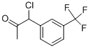 1-CHLORO-1-(3-TRIFLUOROMETHYL-PHENYL)-PROPAN-2-ONE Structure