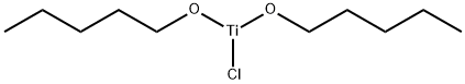 chlorobis(pentyloxy)titanium Structure