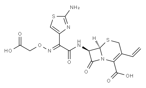 [6R-[6α,7β(E)]]-7-[[(2-AMino-4-thiazolyl)[(car Structure