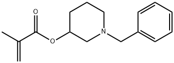 1-benzyl-3-piperidyl methacrylate Structure