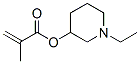 1-ethyl-3-piperidinyl methacrylate Structure