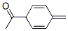 Ethanone, 1-(4-methylene-2,5-cyclohexadien-1-yl)- (9CI) Structure