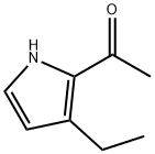 Ethanone, 1-(3-ethyl-1H-pyrrol-2-yl)- (9CI) Structure