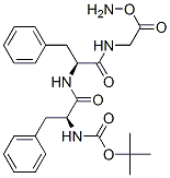 tert-butyloxycarbonyl-phenylalanyl-phenylalanyl-glycine hydroxylamine Structure