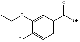 4-CHLORO-3-ETHOXYBENZOIC ACID Structure