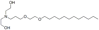 2,2'-[[3-[2-(dodecyloxy)ethoxy]propyl]imino]bisethanol Structure