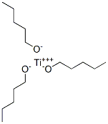 titanium(3+) pentan-1-olate Structure