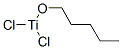 dichloro(pentyloxy)titanium  Structure