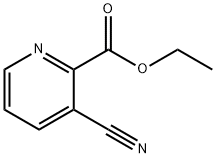 ETHYL 3-CYANOPYRIDINE-2-CARBOXYLATE Structure