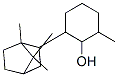 2-isobornyl-6-methylcyclohexan-1-ol Structure