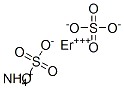 ammonium erbium(3+) disulphate Structure