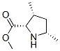 Proline, 3,5-dimethyl-, methyl ester, (2-alpha-,3-alpha-,5-alpha-)- (9CI) Structure