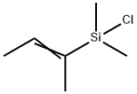 chlorodimethyl(1-methyl-1-propenyl)silane  Structure