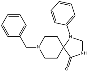 8-benzyl-1-phenyl-1,3,8-triazaspiro[4,5]decan-4-one  Structure