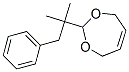 2-(1,1-dimethyl-2-phenylethyl)-4,7-dihydro-1,3-dioxepin 구조식 이미지