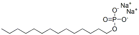 1-Tetradecanol, phosphate, sodium salt  Structure