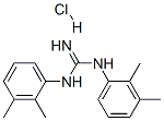 N,N'-bis(dimethylphenyl)guanidine monohydrochloride Structure