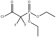 (CHLOROCARBONYLDIFLUOROMETHYL)PHOSPHONIC ACID DIETHYL ESTER 구조식 이미지