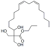 3-hydroxy-2,2-bis(hydroxymethyl)propyl (9Z,12Z)-octadeca-9,12-dienoate Structure
