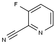 2-Cyano-3-fluoropyridine 구조식 이미지
