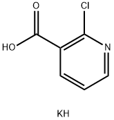 potassium 2-chloro-nicotinate 구조식 이미지
