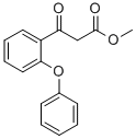 3-옥소-3-(2-페녹시페닐)프로피온산메틸에스테르 구조식 이미지