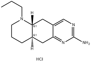 퀴넬로란2HCL 구조식 이미지