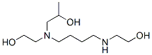 1-[(2-hydroxyethyl)[4-[(2-hydroxyethyl)amino]butyl]amino]propan-2-ol 구조식 이미지