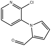 1-(2-Chloro-pyridin-3-yl)-1H-pyrrole-2-carbaldehyde Structure
