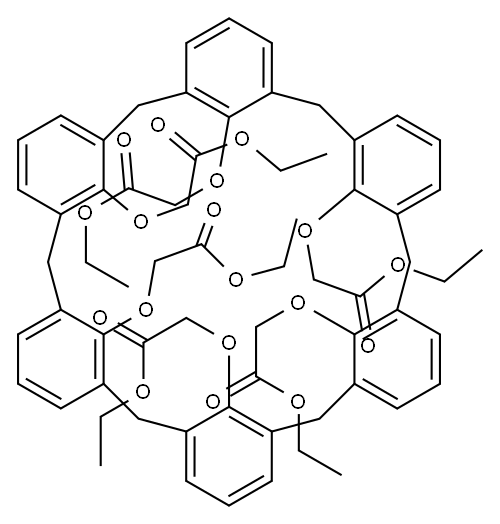 CALIX[6]ARENE-HEXAACETIC ACID HEXAETHYL ESTER Structure
