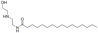 헥사데칸아미드,N-[2-[(2-히드록시에틸)아미노]에틸]-,2-클로로에탄올-XNUMX차화 구조식 이미지