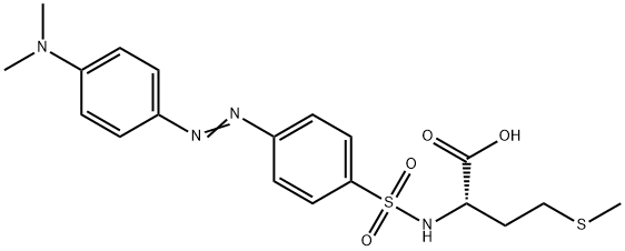 DABSYL-L-METHIONINE 구조식 이미지