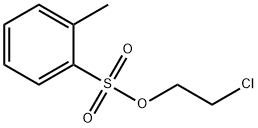 2-chloroethyl 2-methylbenzenesulphonate Structure