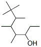 4,5,6,7,7-pentamethyloctan-3-ol  Structure