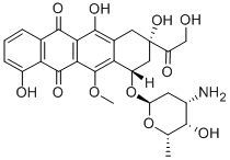 4-demethyl-6-O-methyldoxorubicin 구조식 이미지