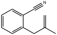 3-(2-Cyanophenyl)-2-methylprop-1-ene Structure