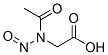 N-nitroso-N-acetylglycine Structure