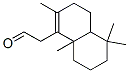 3,4,4a,5,6,7,8,8a-octahydro-2,5,5,8a-tetramethylnaphthalene-1-acetaldehyde Structure