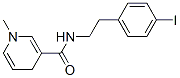 1-methyl-3-(N-(4-iodophenylethyl)carbamoyl)-1,4-dihydropyridine Structure