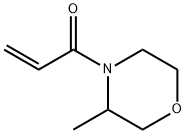 Morpholine,  3-methyl-4-(1-oxo-2-propenyl)-  (9CI) 구조식 이미지