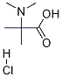 DL-Alanine, N,N,2-triMethyl-, hydrochloride Structure