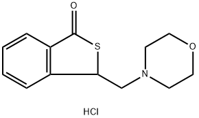 9-(morpholin-4-ylmethyl)-8-thiabicyclo[4.3.0]nona-1,3,5-trien-7-one hydrochloride 구조식 이미지