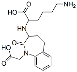 6-amino-2-[[2-(carboxymethyl)-3-oxo-2-azabicyclo[5.4.0]undeca-7,9,11-trien-4-yl]amino]hexanoic acid 구조식 이미지