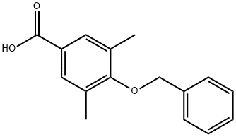 4-Benzyloxy-3,5-dimethylbenzoic acid 구조식 이미지