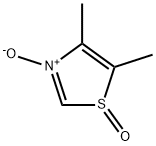 4,5-디메틸티아졸-N-옥사이드-S-옥사이드 구조식 이미지