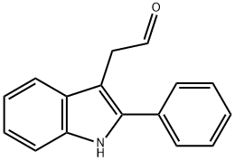 (2-PHENYL-1H-INDOL-3-YL)-ACETALDEHYDE 구조식 이미지