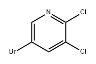5-브로모-2,3-디클로로피리딘 구조식 이미지