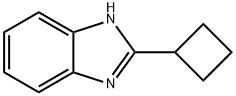 2-시클로부틸벤즈이미다졸 구조식 이미지