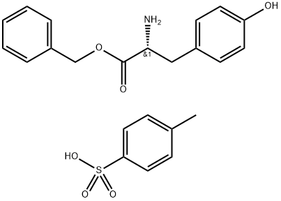 D-TYROSINE-OBZL P-TOSYLATE Structure